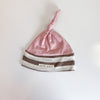 Dusty pink beanie - 0-3 months