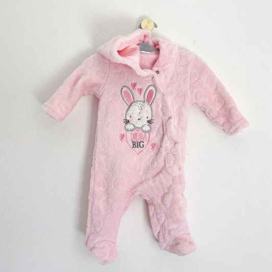Ackermans - Fleece Babygrow - Newborn