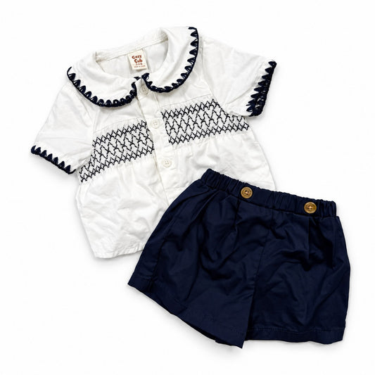Cozy Cub - Short set - 3-6 months