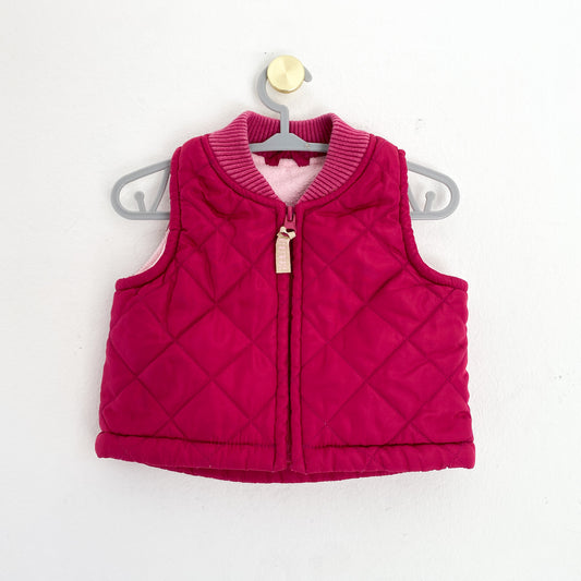 Woolworths - Sleeveless Puffer - 1-3 months