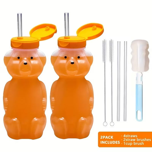 Honey Bear Straw Cup - Brand New