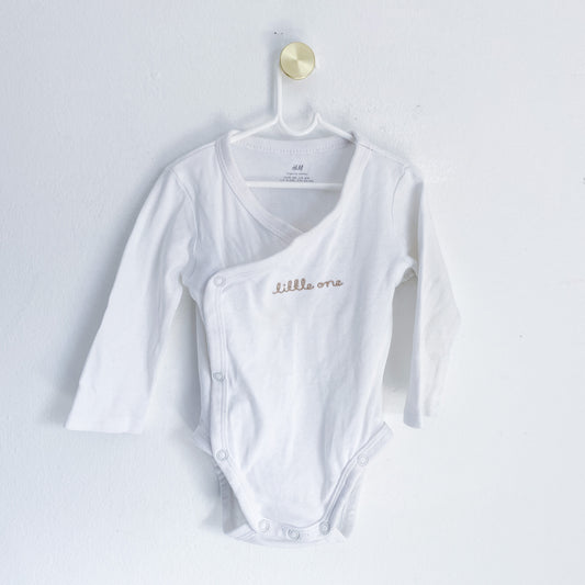 H&M - Long Sleeve Vest - 4-6 Months