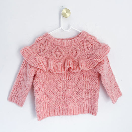 OneTwoThree - Knitted Sweater - 0-3 Months