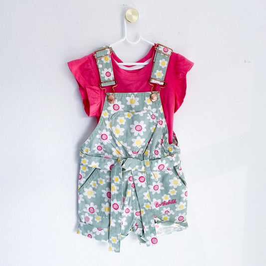 Earthchild - Dungarees - 6-12 Months