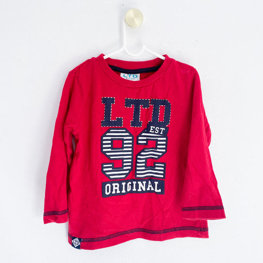 LTD - Long Sleeve Top - 6-12 Months