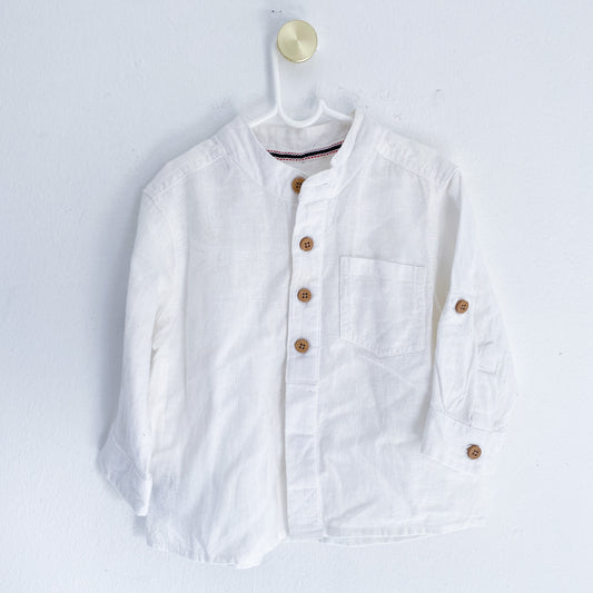 Woolworths - Button Up Shirt - 3-6 Months
