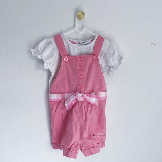 Naartjie - Dungaree - 6-12 months (100% cotton)