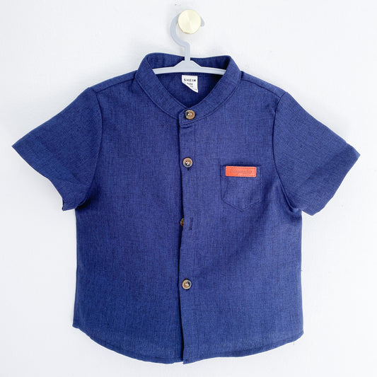 Shein - Button Up Shirt - 2-3 Years