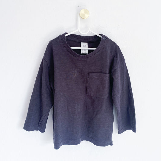 H&M - Long Sleeve Top - 9-12 Months