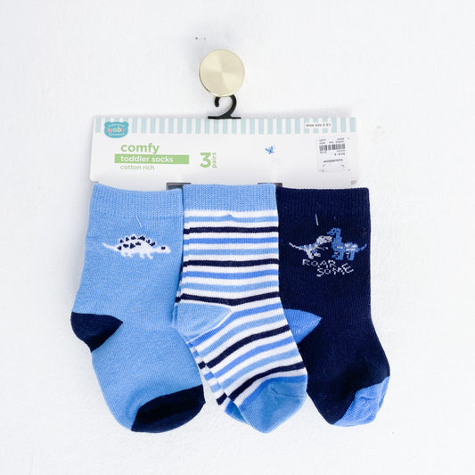 Brand New Ackermans - 3 Pairs of Socks - 6-18 Months