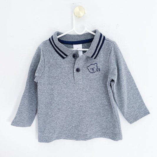 One Two Three - Long Sleeve Top - 3-6 Months
