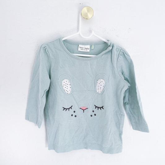 Next - Long Sleeve Top - 3-6 Months