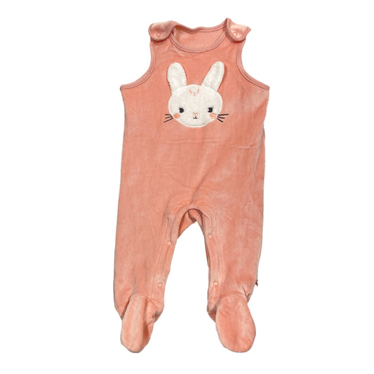 Woolworths - Sleepsuit - 0-3 months (Velour)