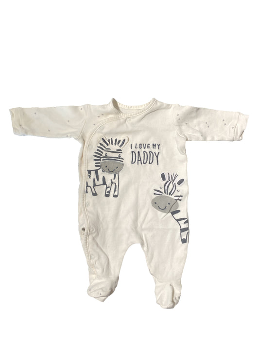 Woolworths - Babygrow - 1-3 months