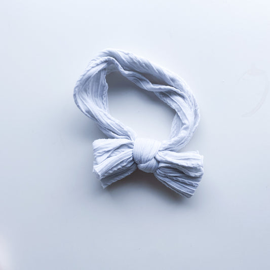 White - Headband - One Size