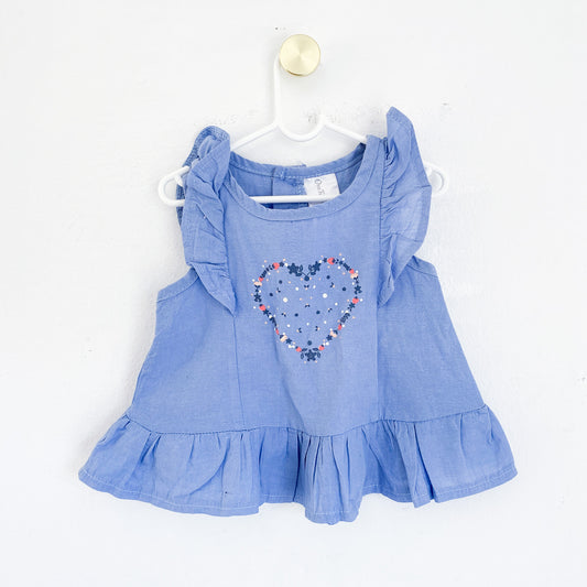 One Two Three - Dress - 0-3 Months