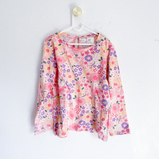 H&M - Long Sleeve Top - 12-18 Months