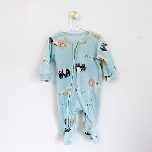 Woolworths - Plush Babygrow - Newborn