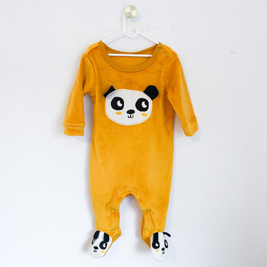Woolworths - Plush Babygrow - 1-3 Months