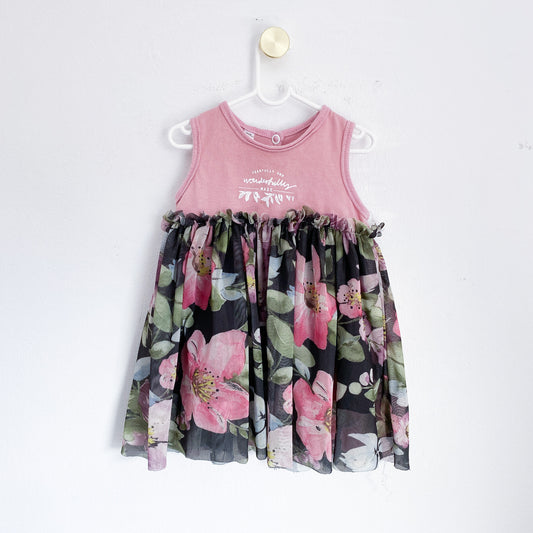 Flowery - Dress - 3-6 Months