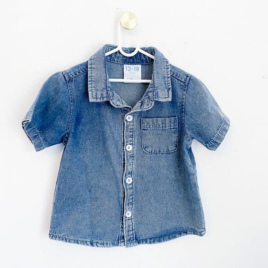 Cuddlesome - Button Up Shirt - 12-18 Months