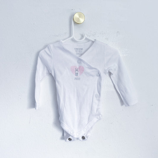 Obaibi - Long Sleeve Vest - 0 Months