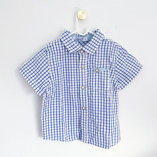 L&Q - Button Up Shirt - 1 Year
