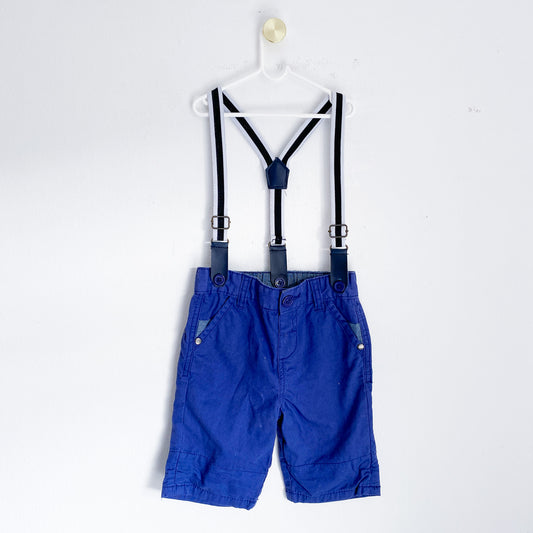 One Two Three - Dungarees - 12-18 Months