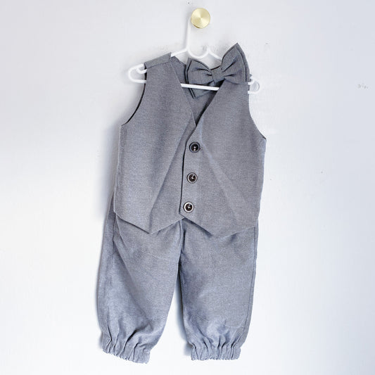 Tractor & Crown - Set - 6-12 Months