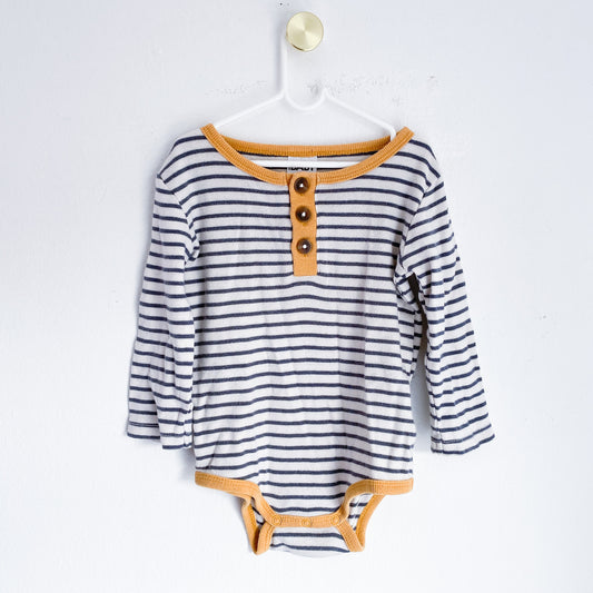Cotton On - Long Sleeve Vest - 6-12 Months