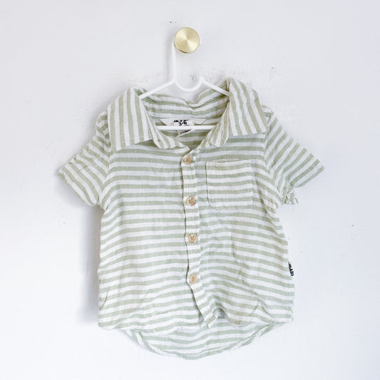 Cotton On - Button Up Shirt - 3-6 Months