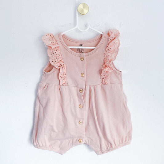 H&M - Romper - 1-2 Months