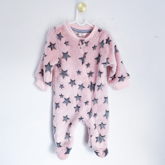 Mr Price - Fleece Babygrow - 0-3 Months