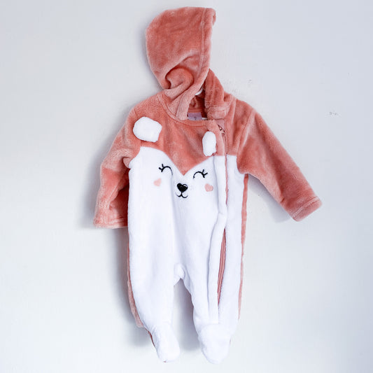 Clicks - Fleece Babygrow - Newborn