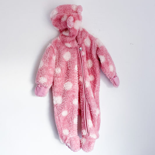 Woolworths - Fluffy Babygrow - 1-3 Months