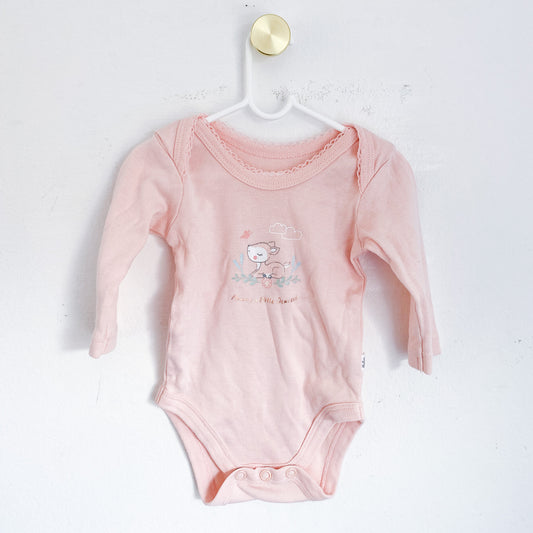 Woolworths - Long Sleeve Vest - Newborn