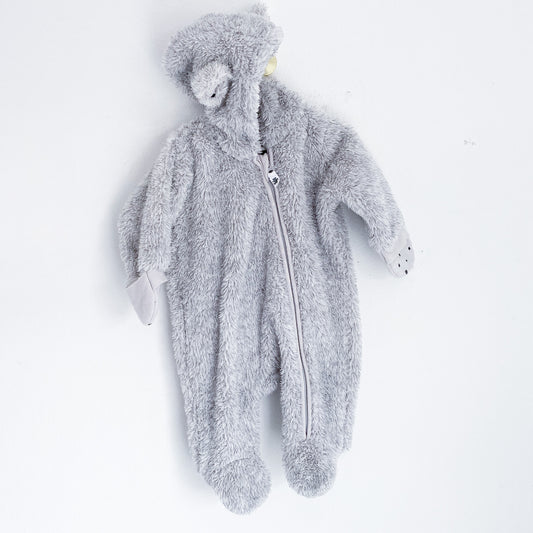 Woolworths - Fluffy Babygrow - 0-3 months