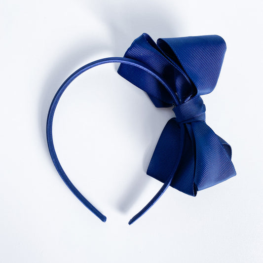 Navy Blue - Alice Band - One Size