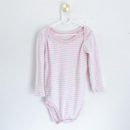 Woolworths - Long Sleeve Vest - 6-12 Months