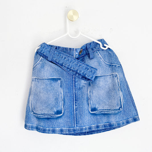 Fake Denim - Skirt - 4 Years