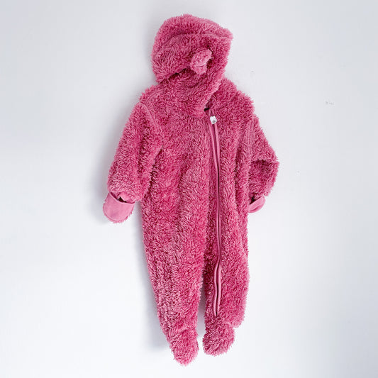 Woolworths - Fleece Onesie - 1-3 Months