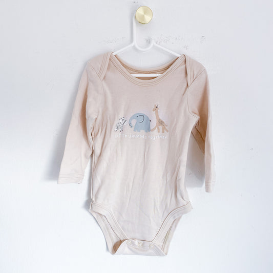 Woolworths - Long Sleeve Vest - 3-6 Months