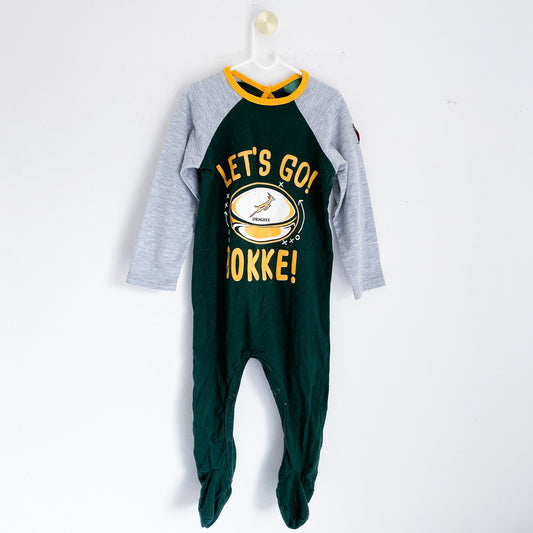 Springboks - Babygrow - 6-12 Months