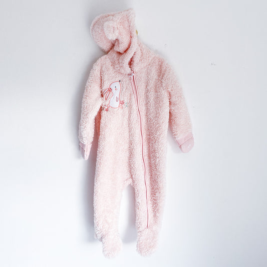 Woolworths - Fleece Babygrow - 6-12 Months