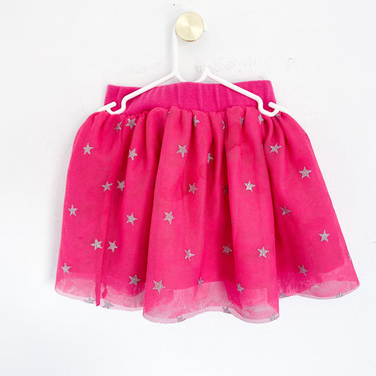 Starry Pink - Skirt - 12 Months