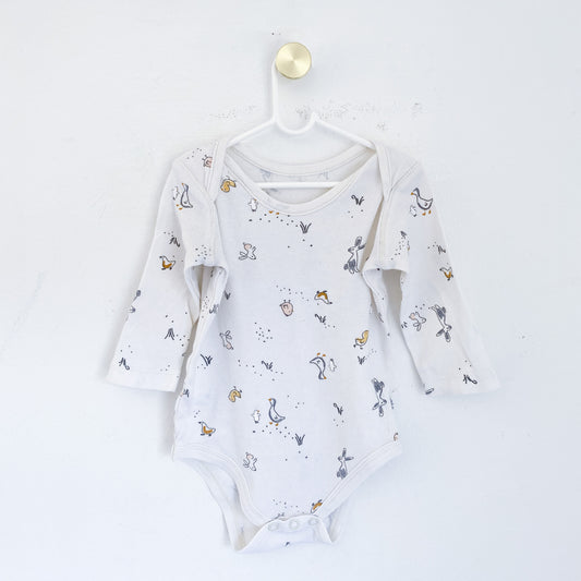 Woolworths - Long Sleeve Vest - 3-6 Months