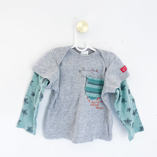 Naartjie - Long Sleeve Top - 3-6 Months