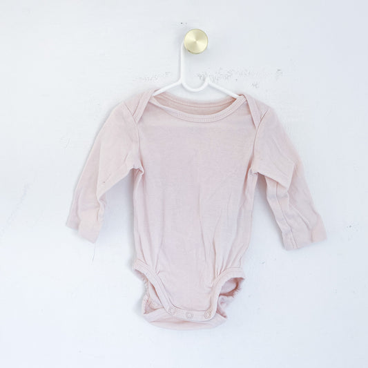 H&M - Long Sleeve Vest - 1-2 Months