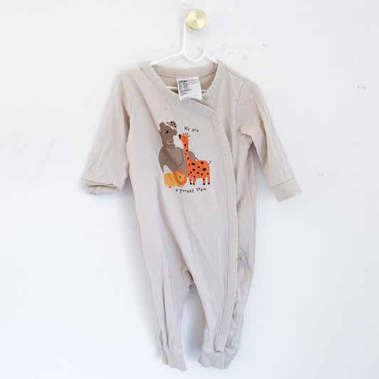 H&M - Onesie - 2-4 Months