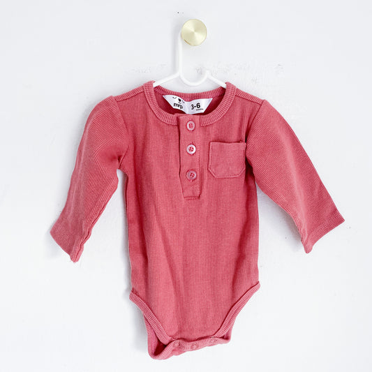 Mr Price - Long Sleeve Vest - 3-6 Months